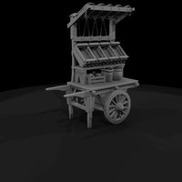 medieval-market-vendor-cart-with-canopy-924807 — thumbnail 4