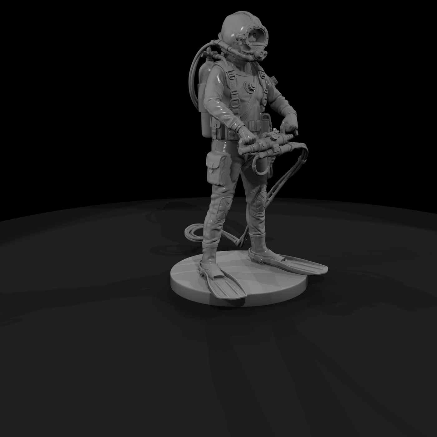 Surface-Supplied Commercial Diver