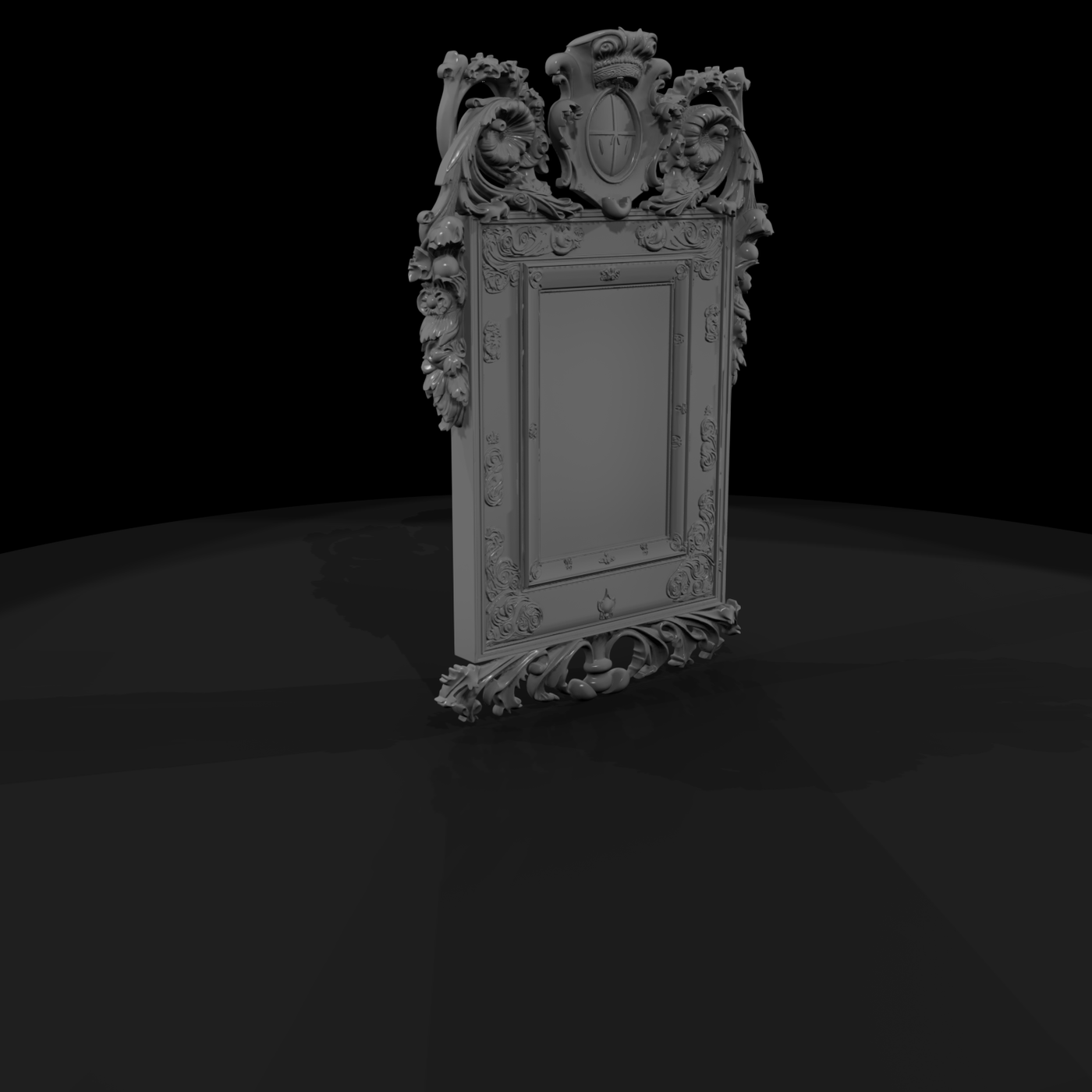 Baroque Ornate Wall Mirror Frame