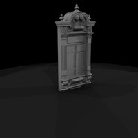 baroque-ornate-window-frame-ho-scale-architectural-surround-395626 — thumbnail 4