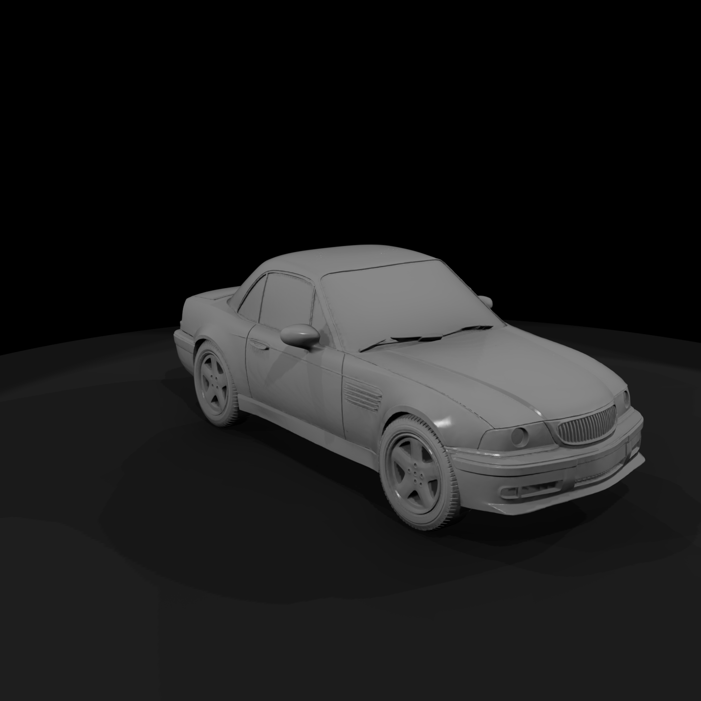 BMW E36 Convertible — Car Shell