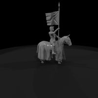 medieval-mounted-knight-in-full-plate-armor-ho-1-87-scale-diorama-figure-705439 — thumbnail 4