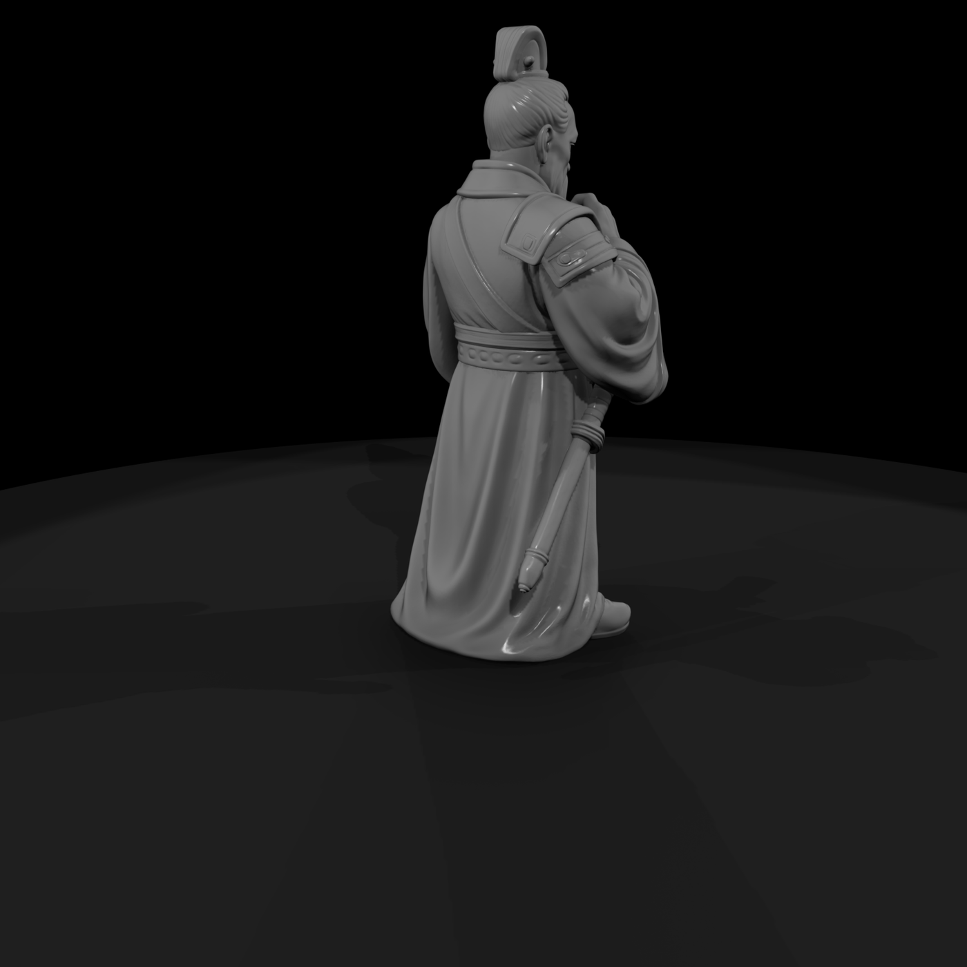 Hist 0055 Historical Cao Cao Miniature Figure