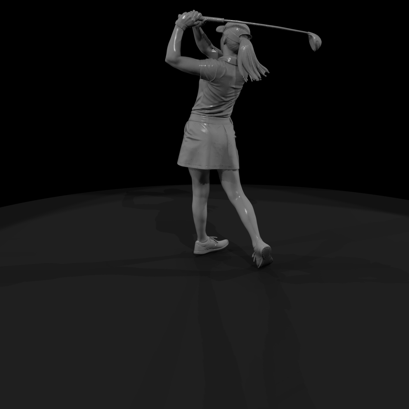 0083 Sports Golfer F Driver
