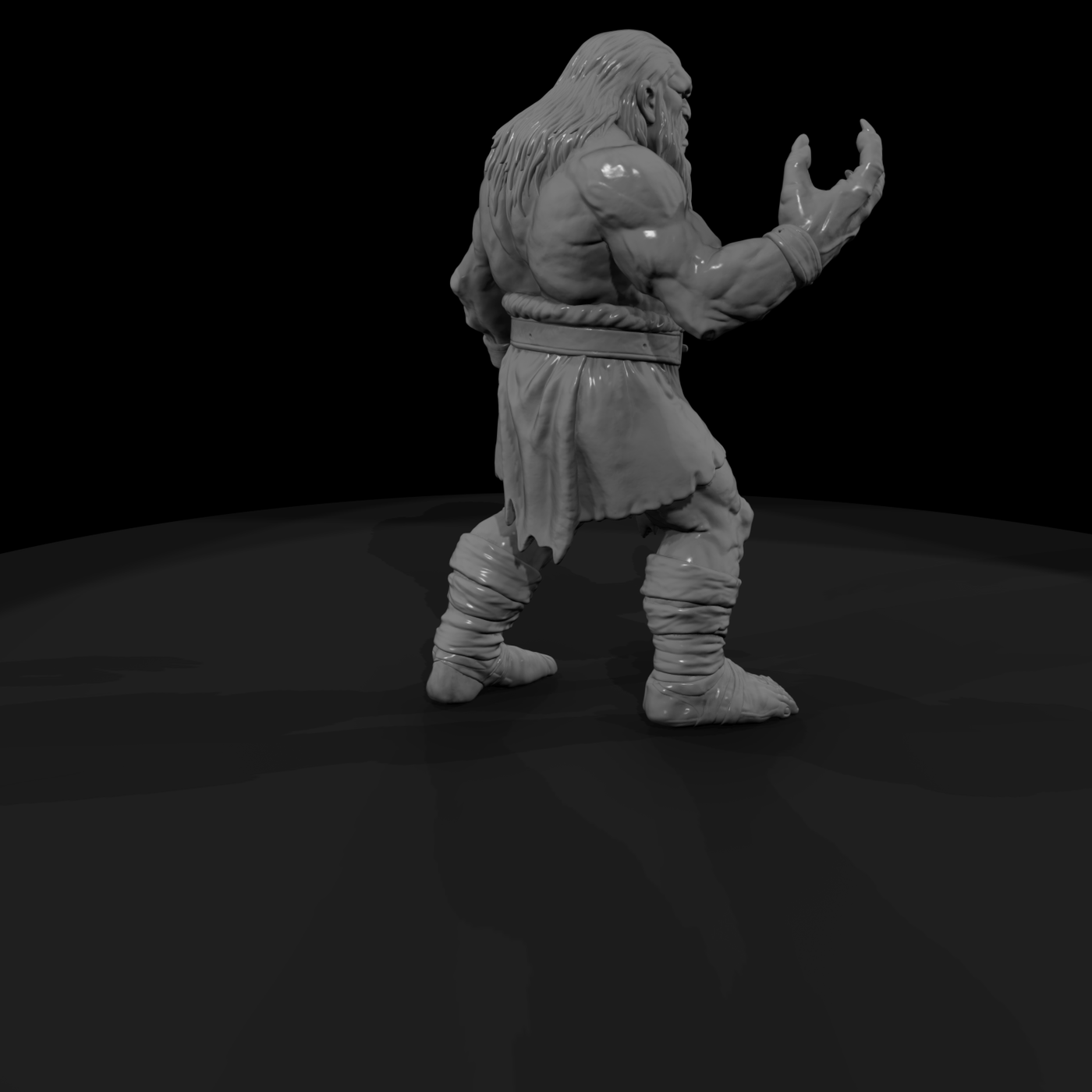 Myth 0339 Mythology Grendel Miniature Figure