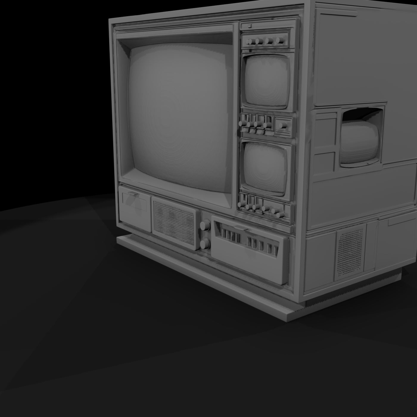 retro_dual_screen_crt_television_3d_model