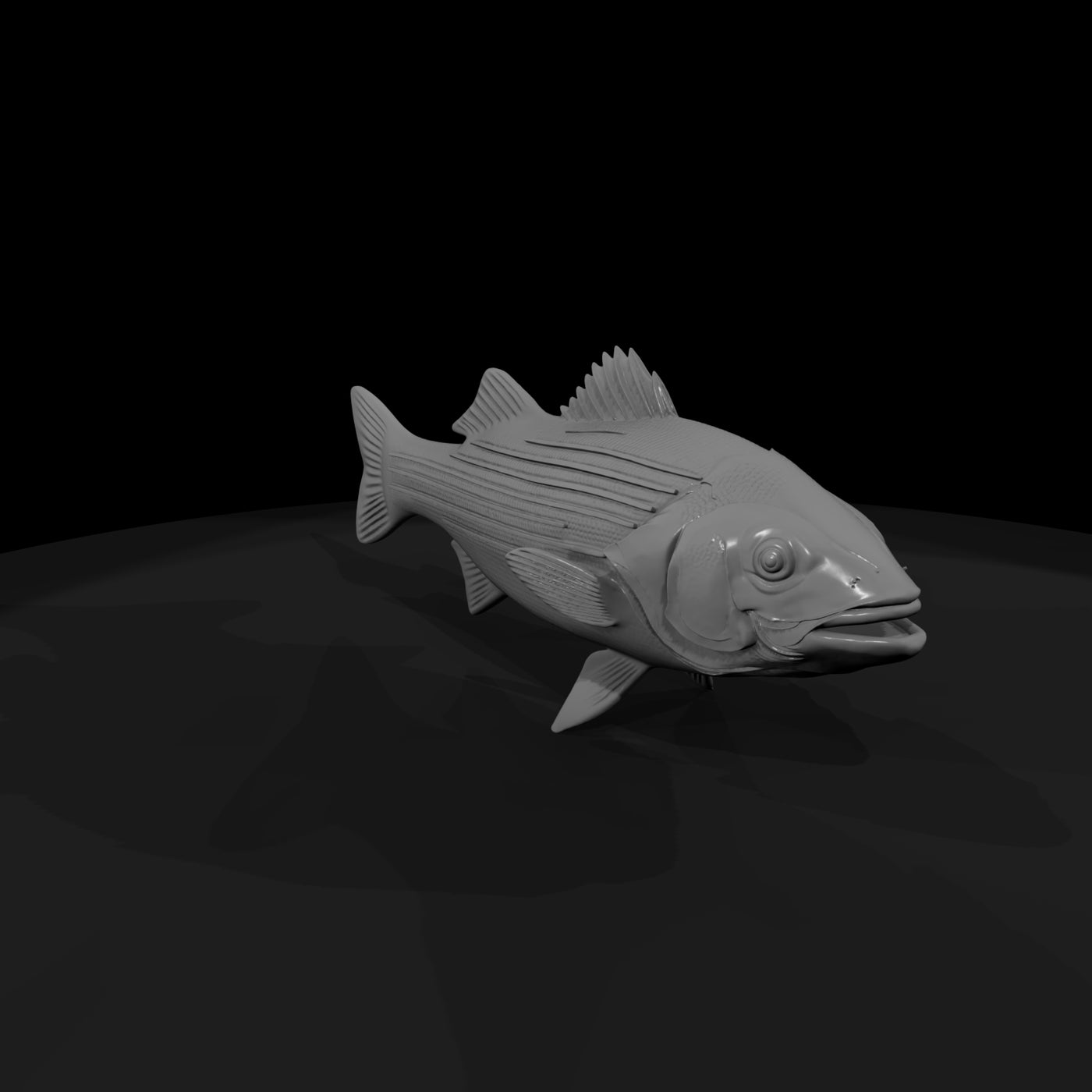 striped-bass-miniature-3d-printable-for-dioramas-model-railroads-886837