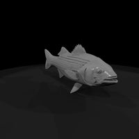 striped-bass-miniature-3d-printable-for-dioramas-model-railroads-886837 — thumbnail 4
