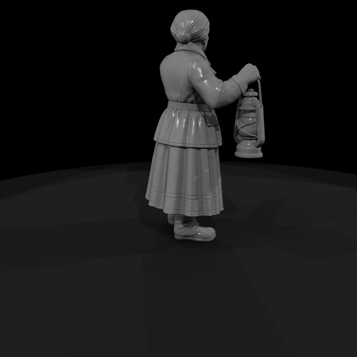 Hist 0164 Historical Harriet Tubman Miniature Figu