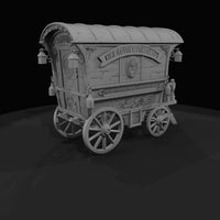 painted-wooden-vardo-showman-s-wagon — thumbnail 3
