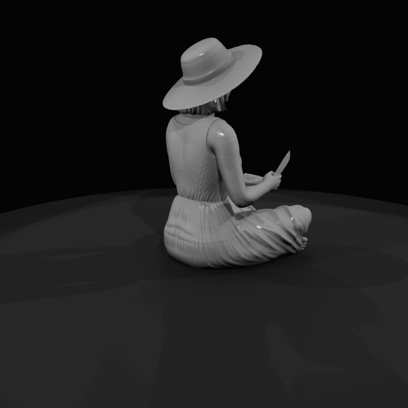 seated-female-figure-miniature-figurine