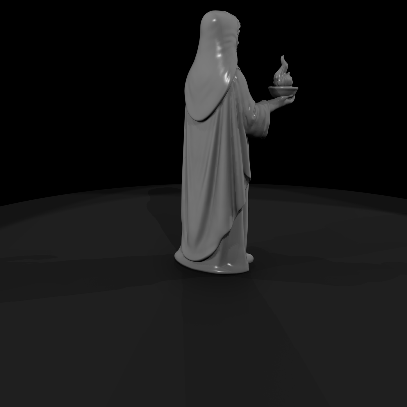 Myth 0399 Mythology Brigid Miniature Figure