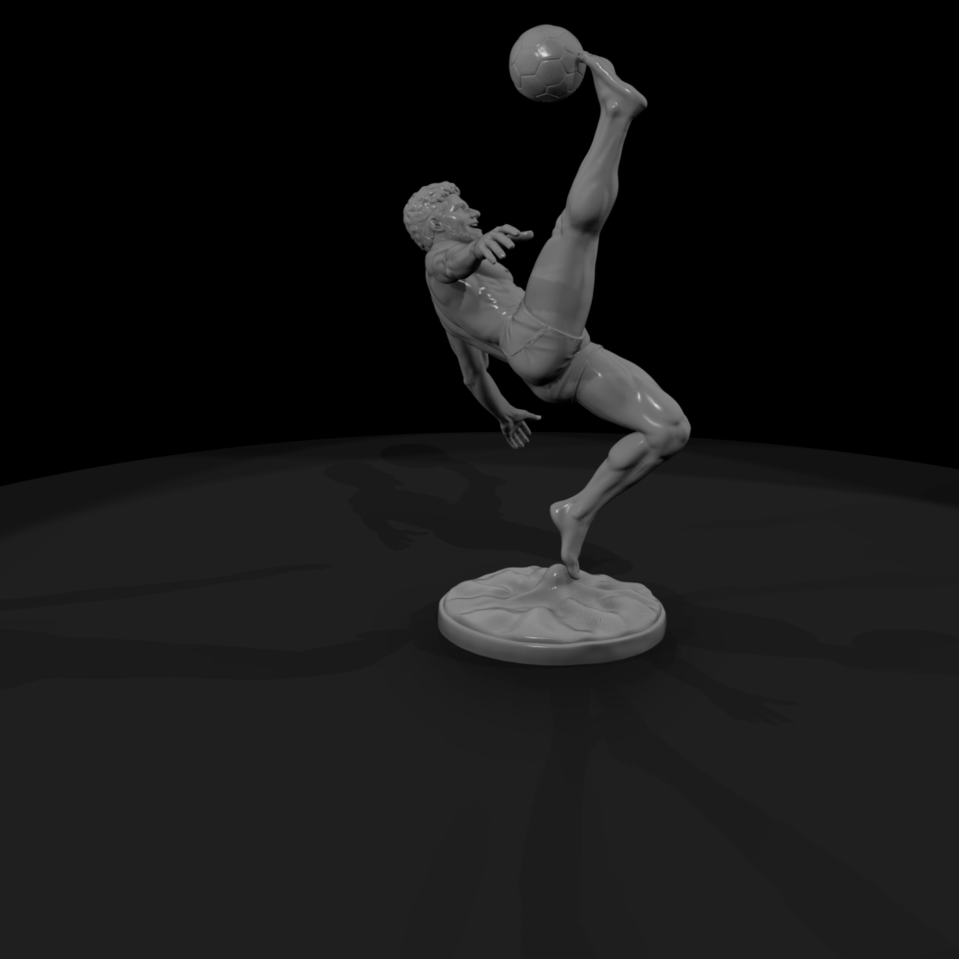 Beach Footvolley Bicycle Kick