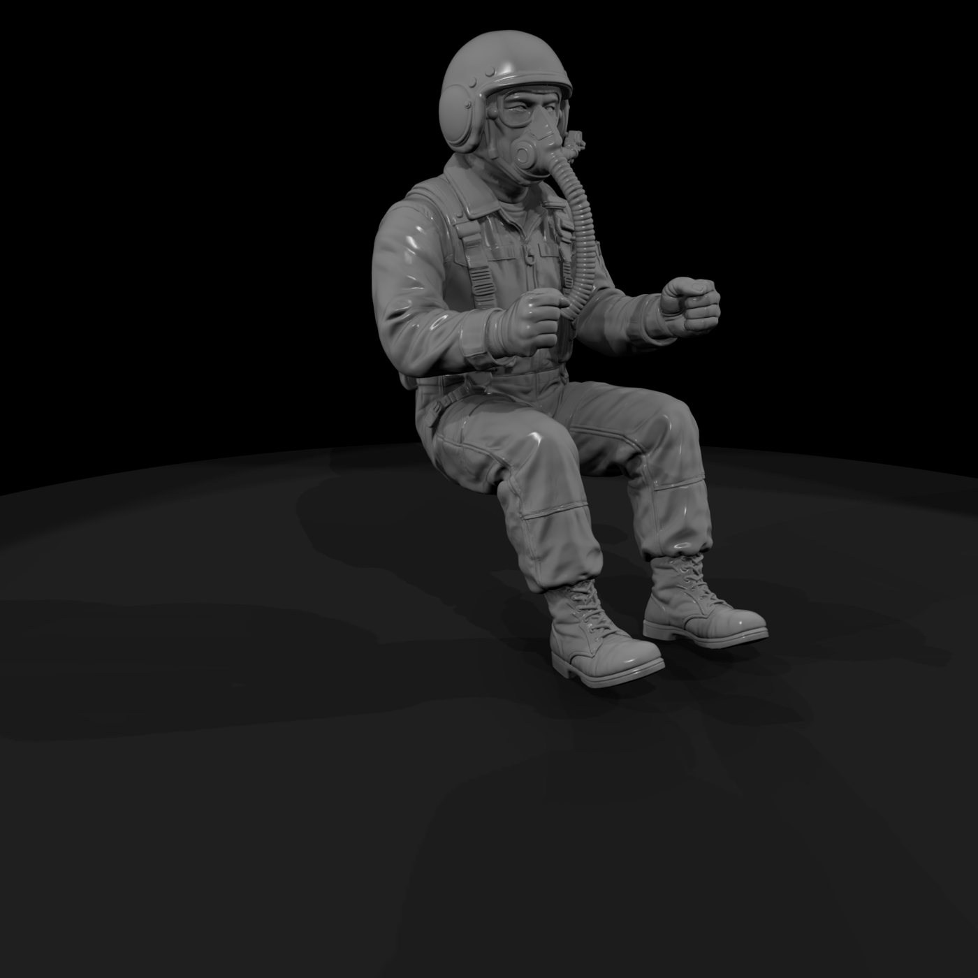 Vn Air Force 029 Vietnam U S Air Force Pilot Figur