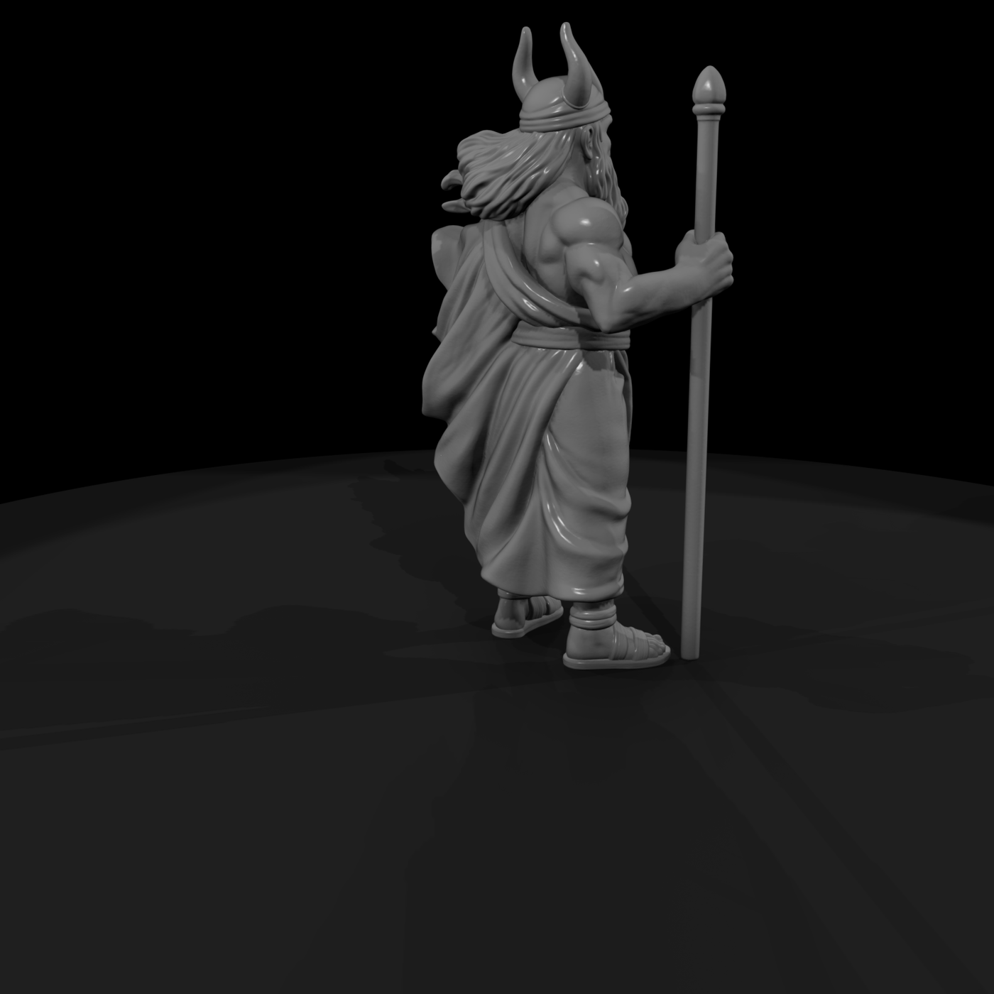 Myth 0378 Mythology Enlil Miniature Figure