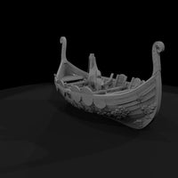 stylized-weathered-viking-longship-diorama-model-057997 — thumbnail 4