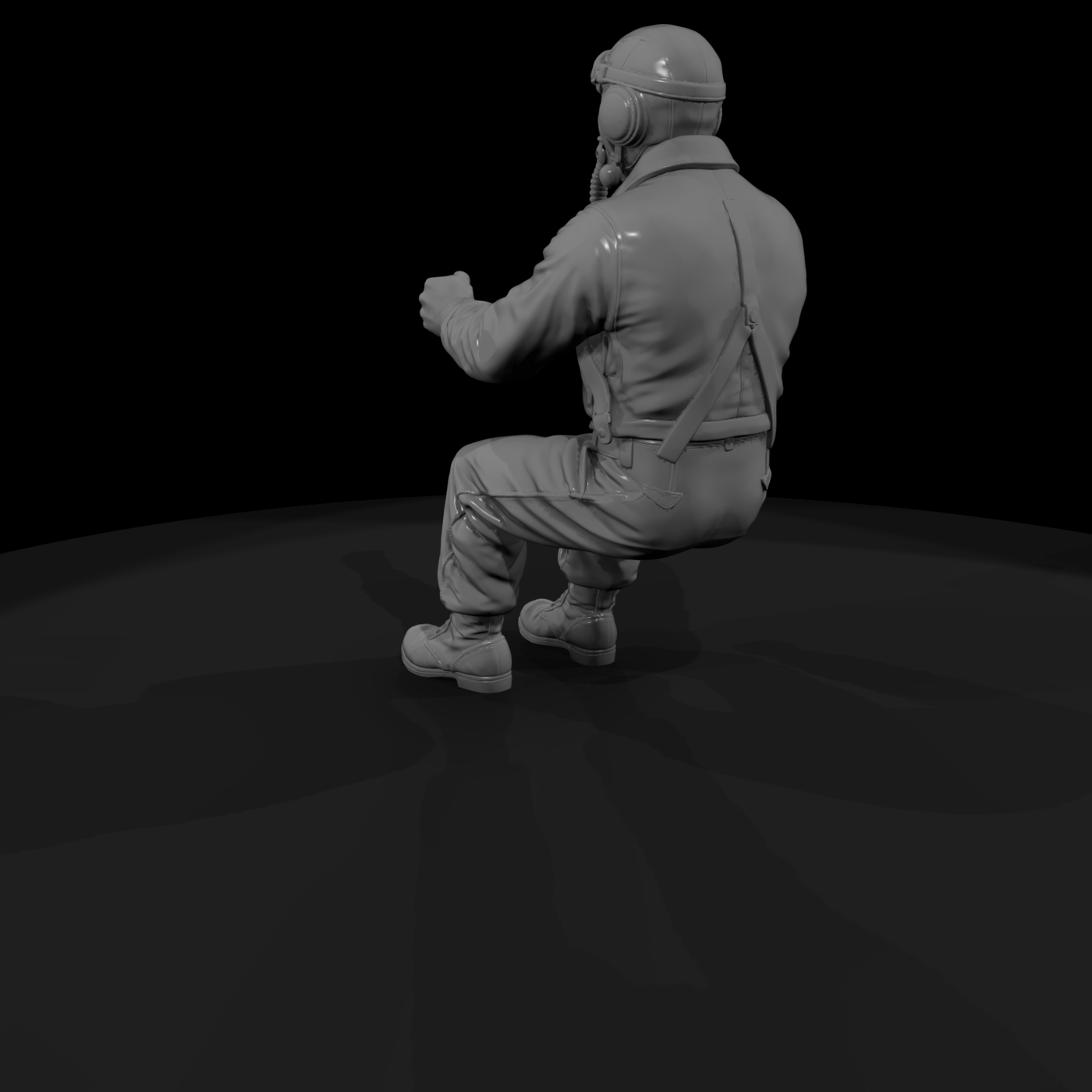 Ww2 Usaaf 071 Wwii U S Army Air Forces Pilot Figur