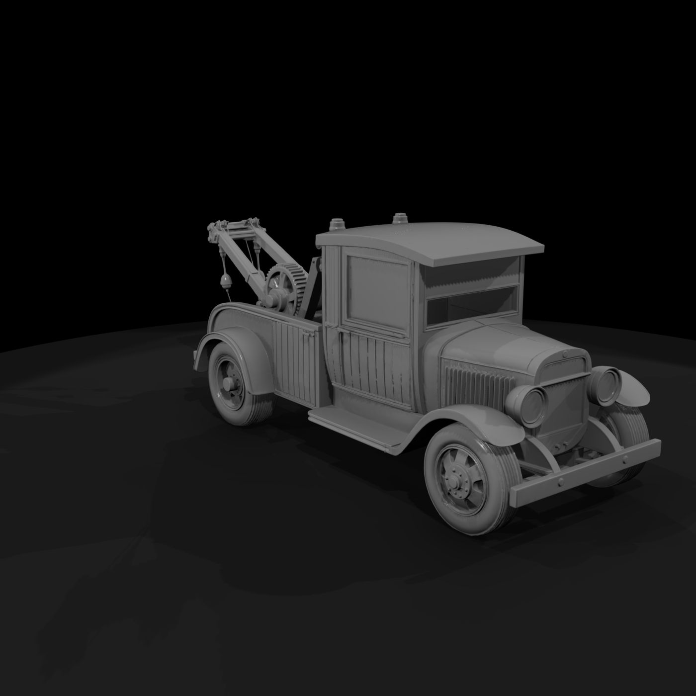 Vintage 1920s Holmes Tow Truck