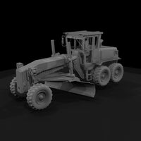 komatsu-gd405-motor-grader-3d-printable-miniature-071937 — thumbnail 3