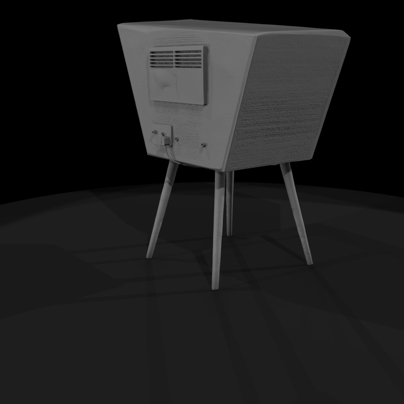 retro-television-3d-model