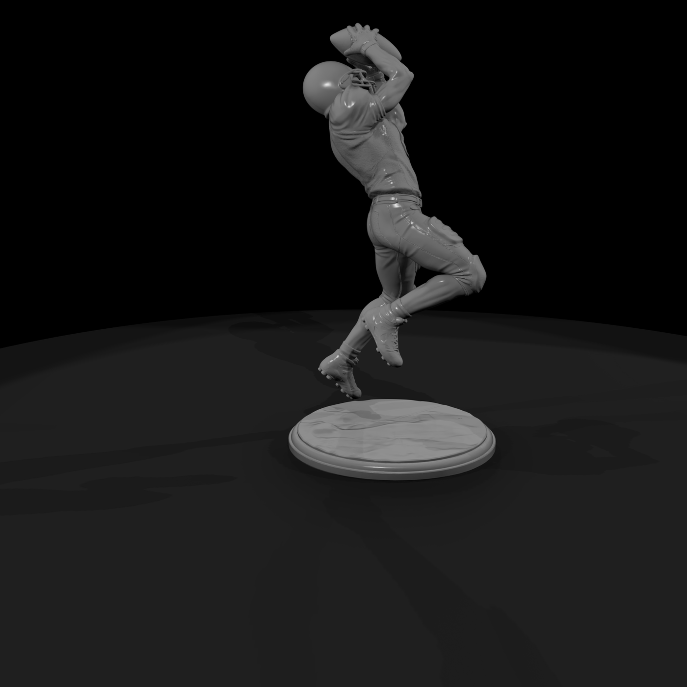 Poparc 0291 Football Receiver Reach Alternate Pose
