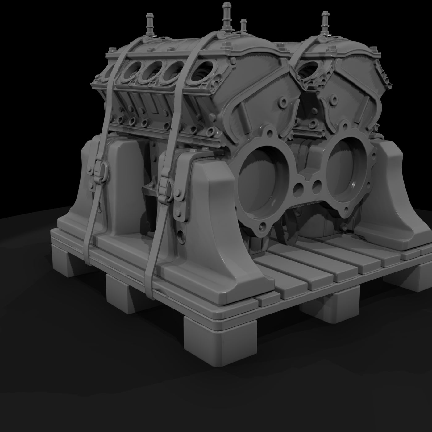 twin-v8-engine-on-pallet-industrial-miniature-668521