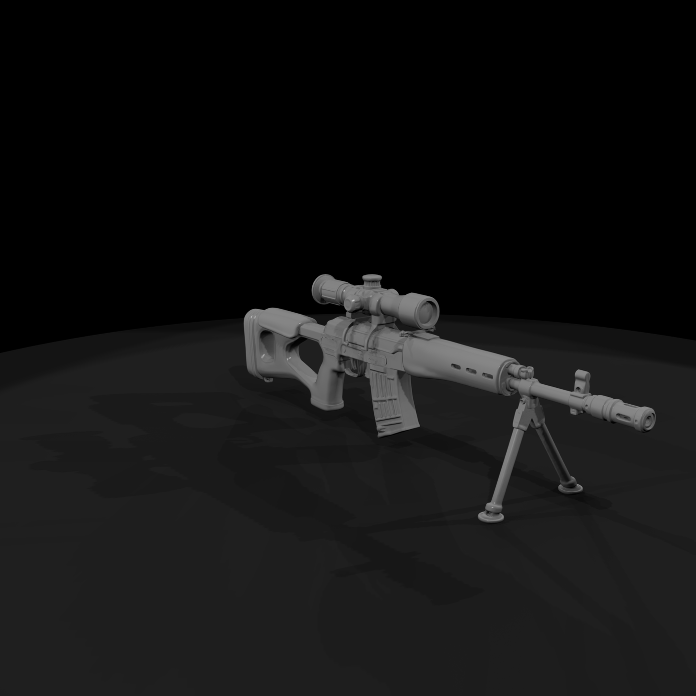 SVD-Style Marksman Rifle