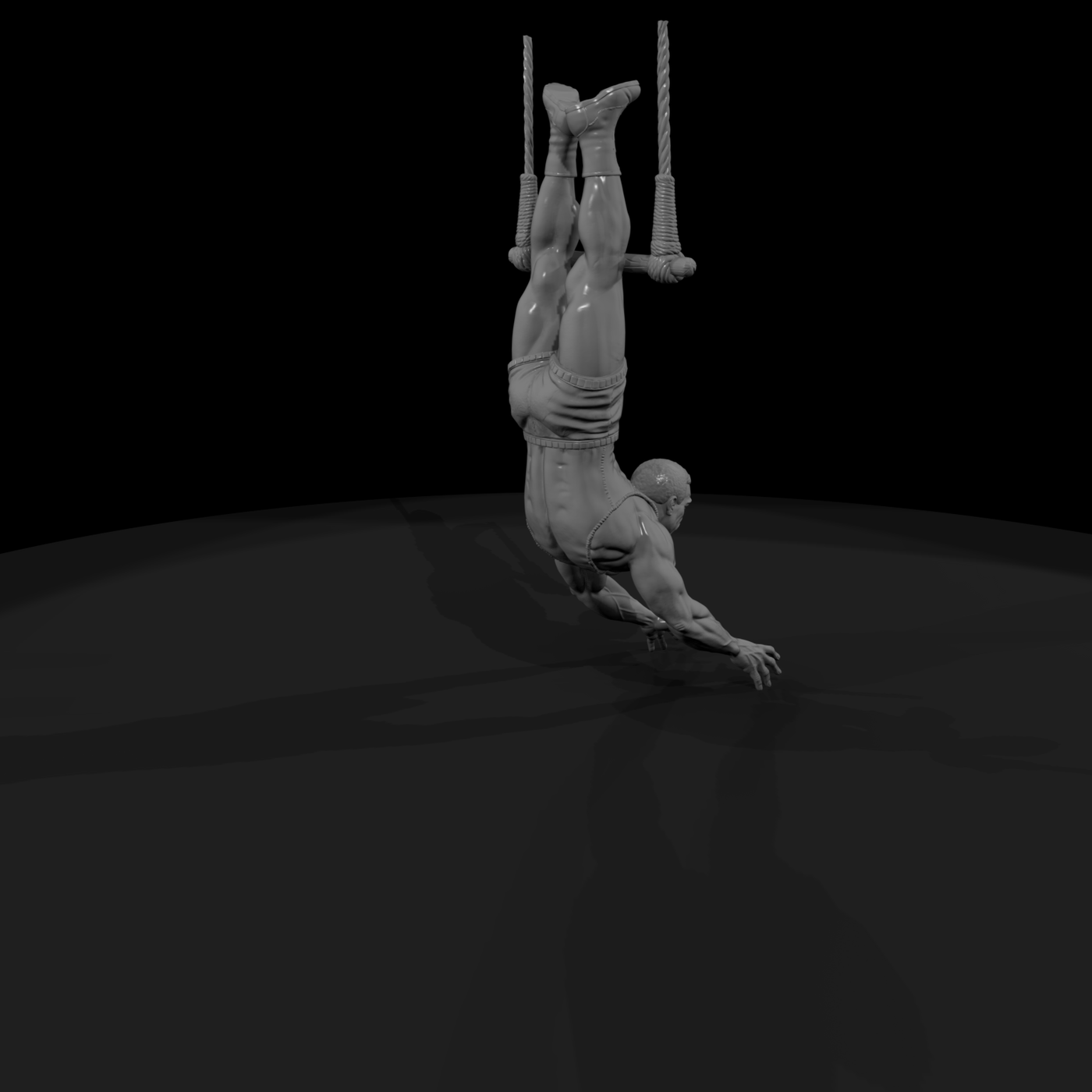Cir 003 Performer Trapeze Catcher