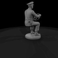 1950s City Police Officer Driving — thumbnail 5