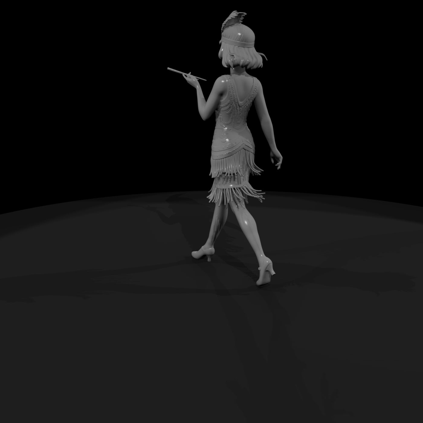 flapper-woman