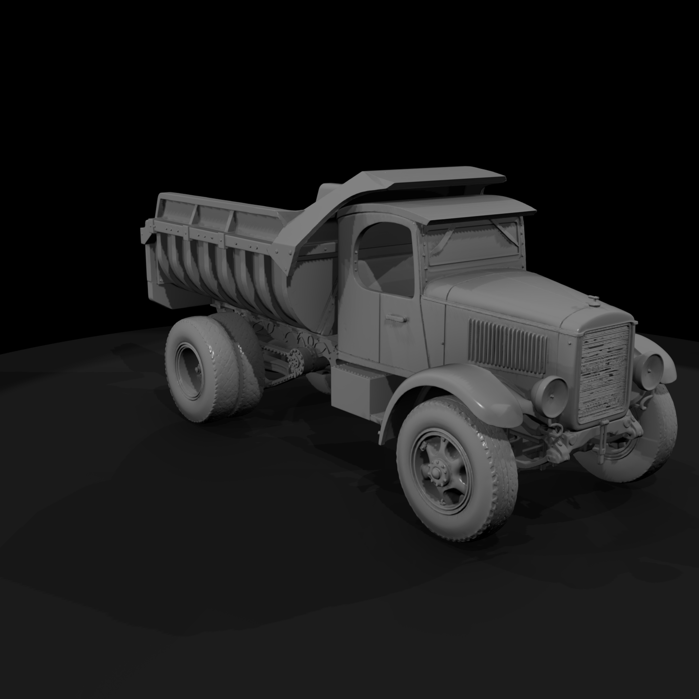 Early 20th Dump Truck