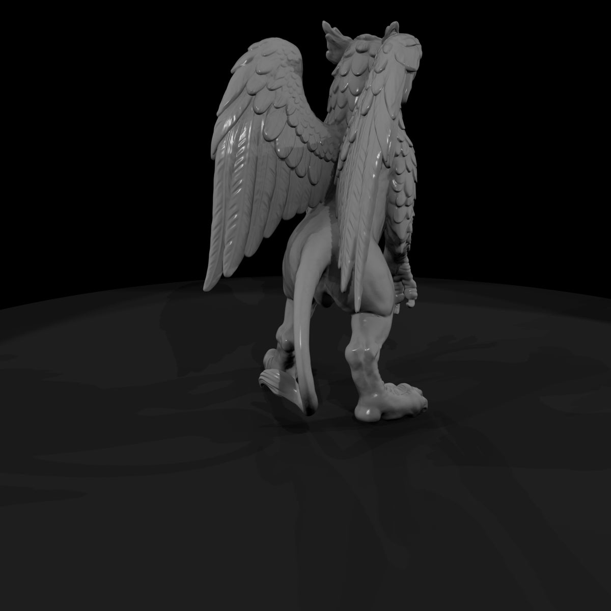 myth-0492-mythology-griffin-miniature-figure