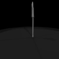 stylized-curved-fantasy-polearm-miniature-glaive-for-tabletop-dioramas-784593 — thumbnail 4