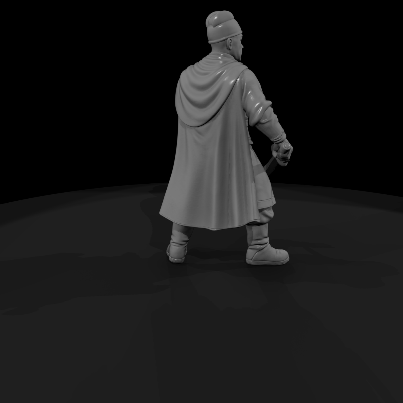 Hist 0087 Historical Zheng He Miniature Figure