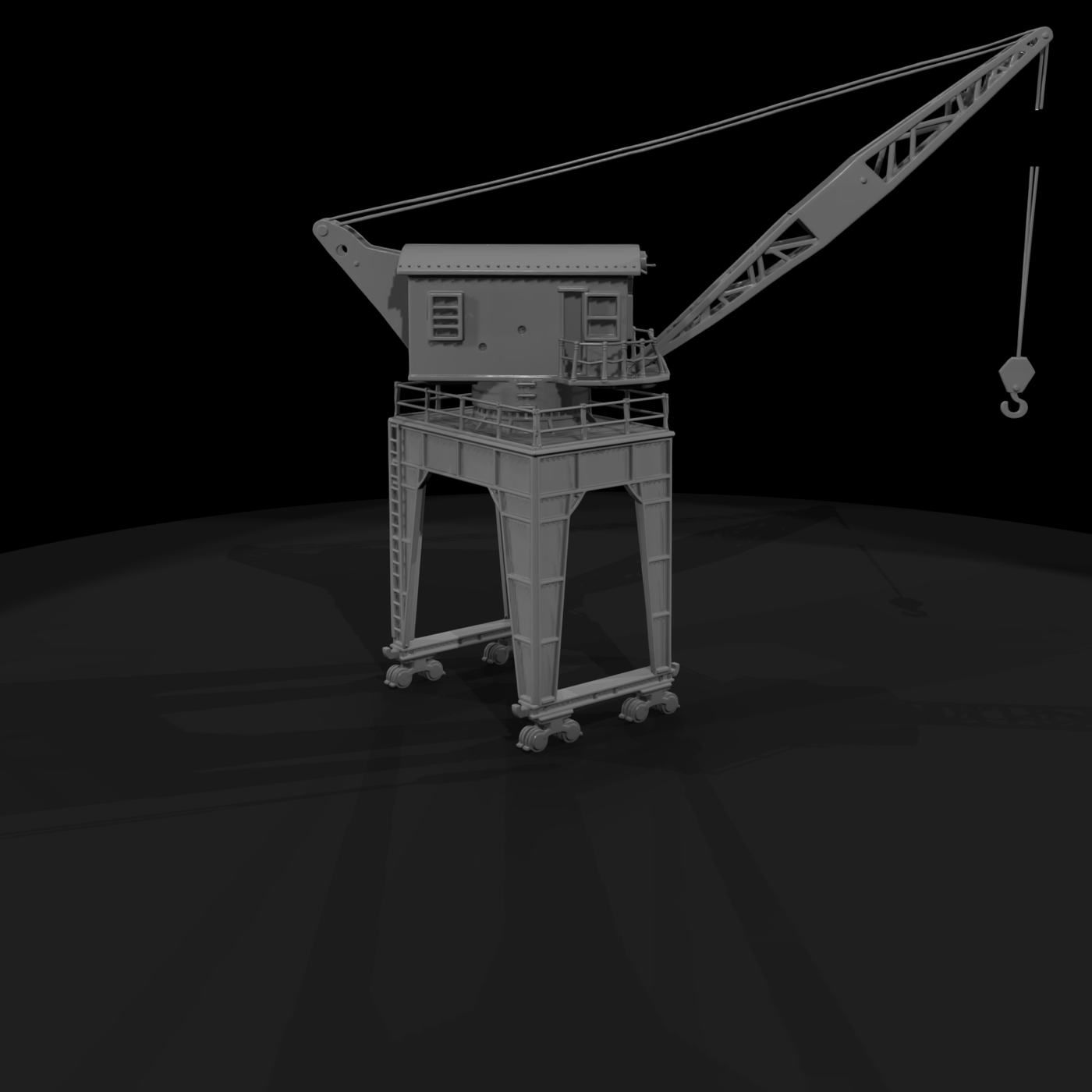20260612 Model Gantry Crane 3D3Ea08470
