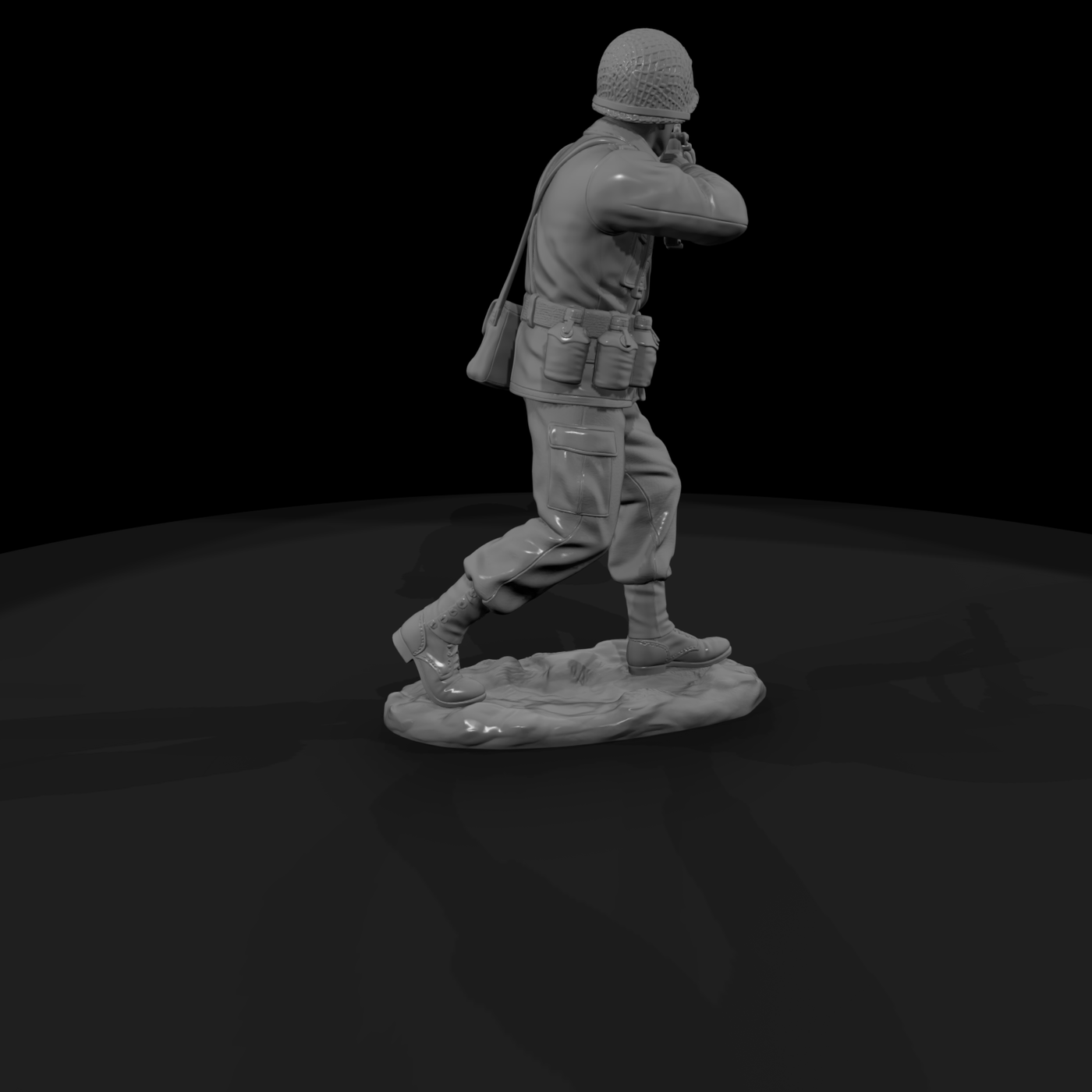 Ww2H 001 United States Army Rifleman