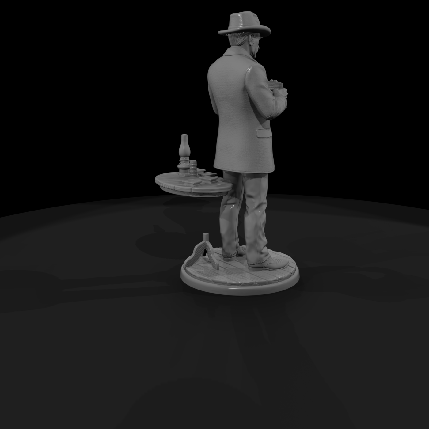 Frontier Saloon Card Player