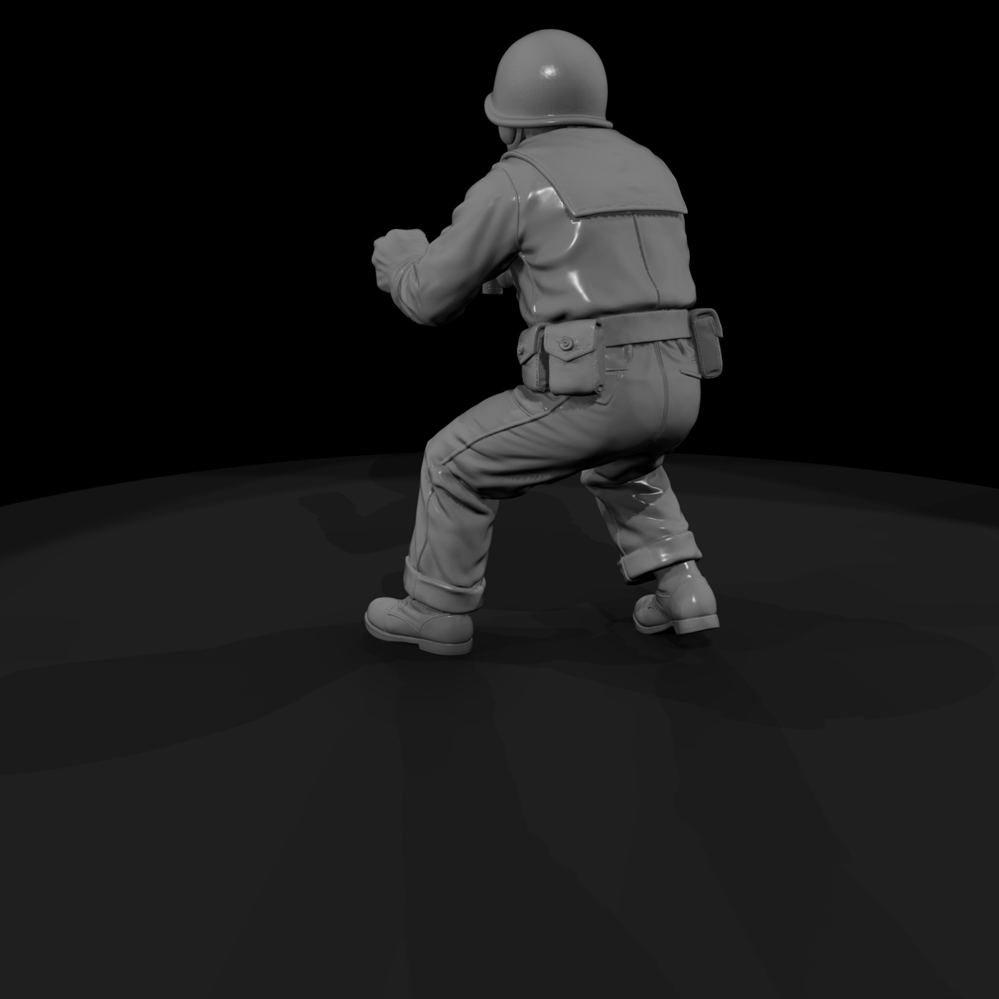 Ww2 Navy 074 Wwii U S Navy Naval Gun Crewman Figur
