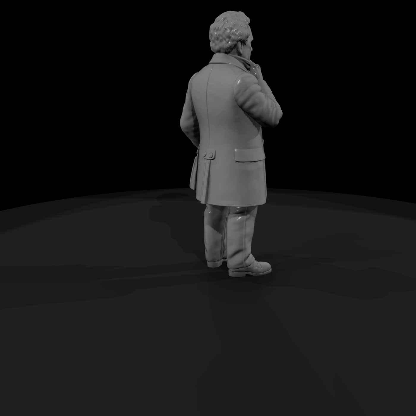 Hist 0154 Historical Charles Babbage Miniature Fig
