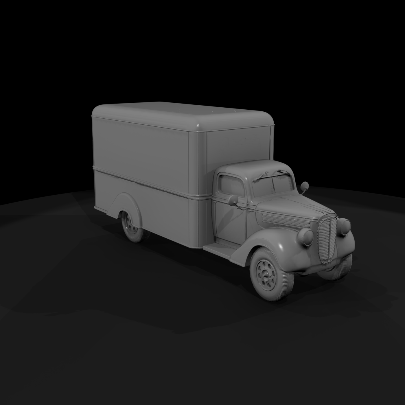 Vintage Box Truck