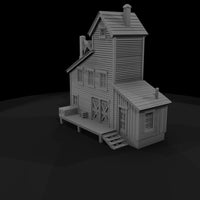 stylized_rustic_wooden_farmhouse_3d_model — thumbnail 3