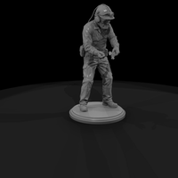 1990s Mine Mechanic with Wrench — thumbnail 4
