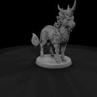 detailed-fantasy-kirin-miniature-3d-model-vecikgfz — thumbnail 3