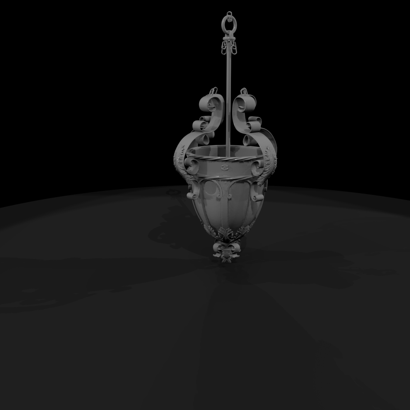 Baroque Pendant Chandelier