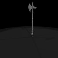 stylized-medieval-poleaxe-miniature-prop-009724 — thumbnail 4