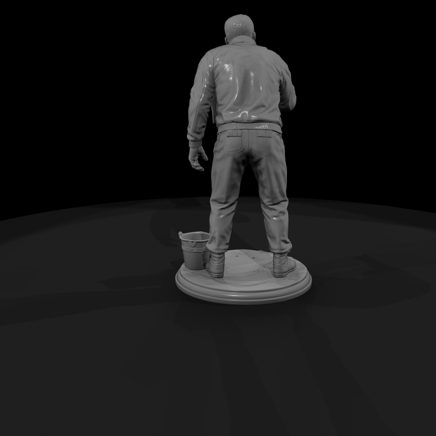 Poparc 0286 Boxing Corner Trainer Alternate Pose