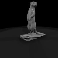stylized_sculpted_meerkat_3d_model_pjnl66eq — thumbnail 3