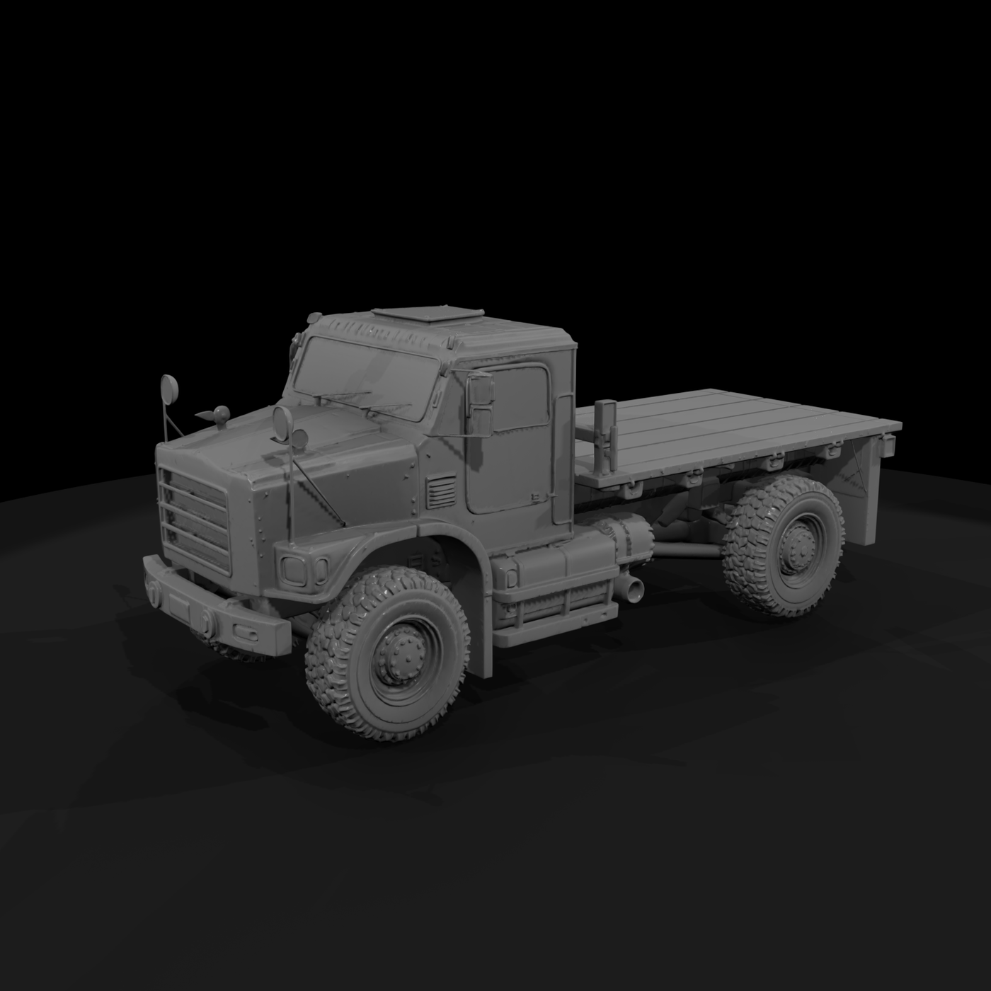 2008 Oshkosh 4x4 Lightweight Cargo Truck