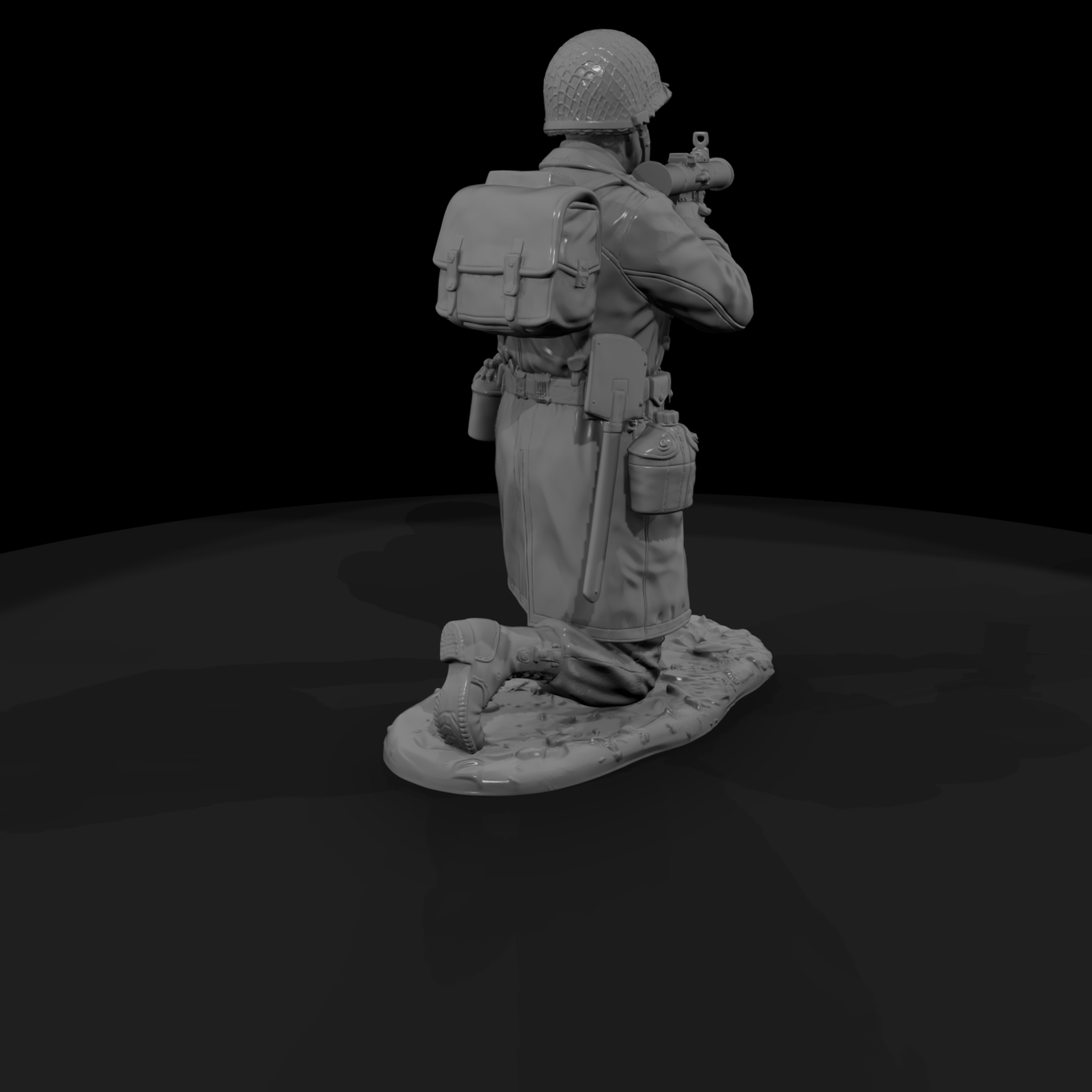 Ww2H 009 United States Army Bazooka Gunner