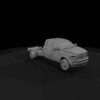 unbranded-ram-style-cab-and-chassis-pickup-3d-printable-model-691598 — thumbnail 4